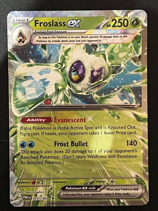 003/182 Froslass Ex - Pokémon Paradox Rift Double Rare