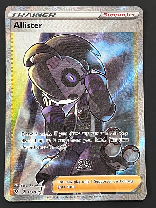 179/185 Allister - Pokémon Vivid Voltage Full Art