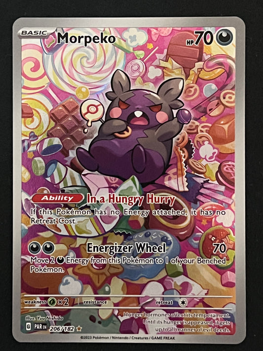 206/182 Morpeko - Pokémon Paradox Rift Illustration Rare