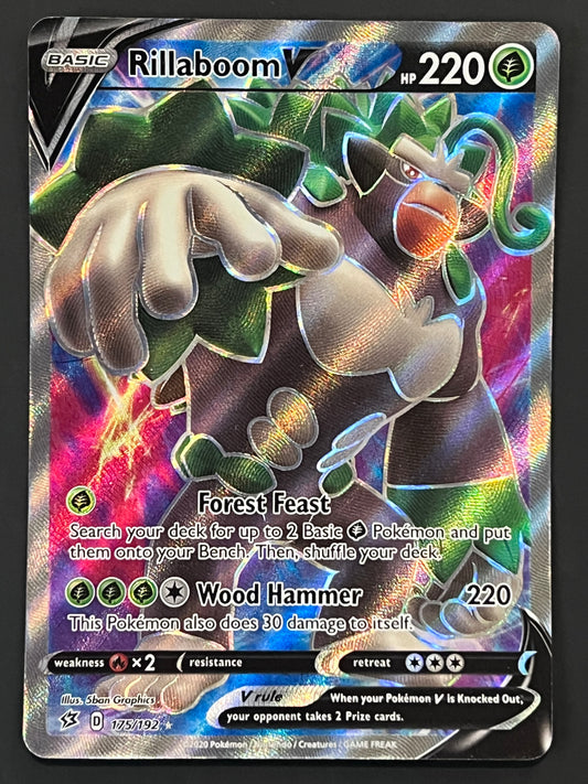 175/192 Rillaboom V - Pokémon Rebel Clash Full Art