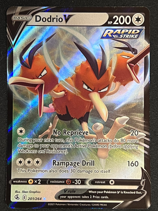 Dodrio V - 201/264 Fusion Strike Rare Holo V