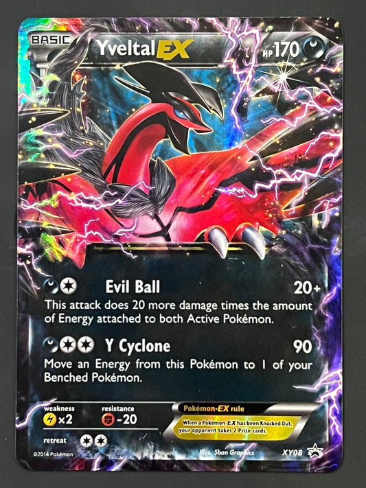 Yveltal EX - XY08 Holo Promo Black Star