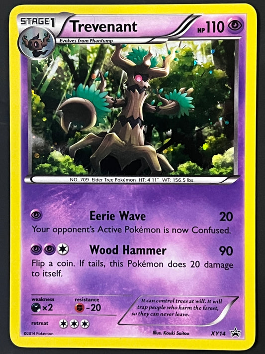 Trevenant - XY14 Holo Promo Black Star