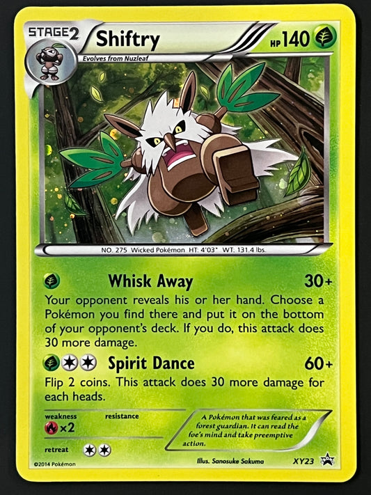 Shiftry - XY23 Holo Promo Black Star