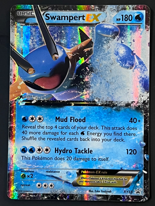 Swampert EX - XY55 Holo Promo Black Star