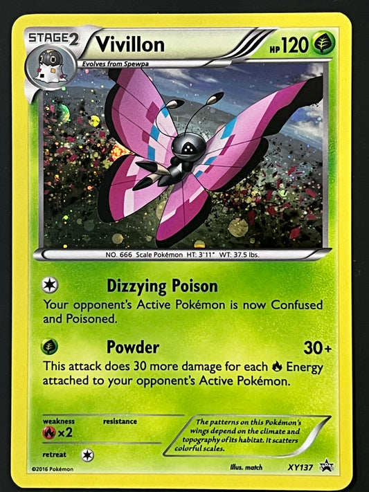 Vivillon - XY137 Holo Promo Black Star