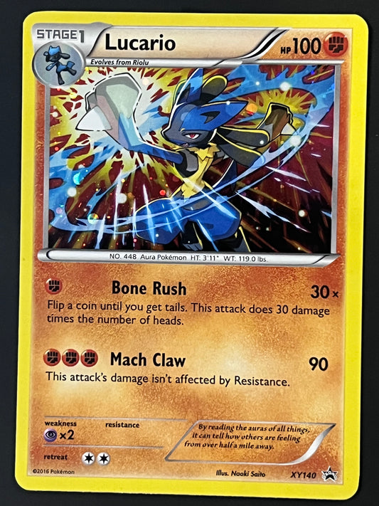 Lucario - XY140 Holo Promo Black Star