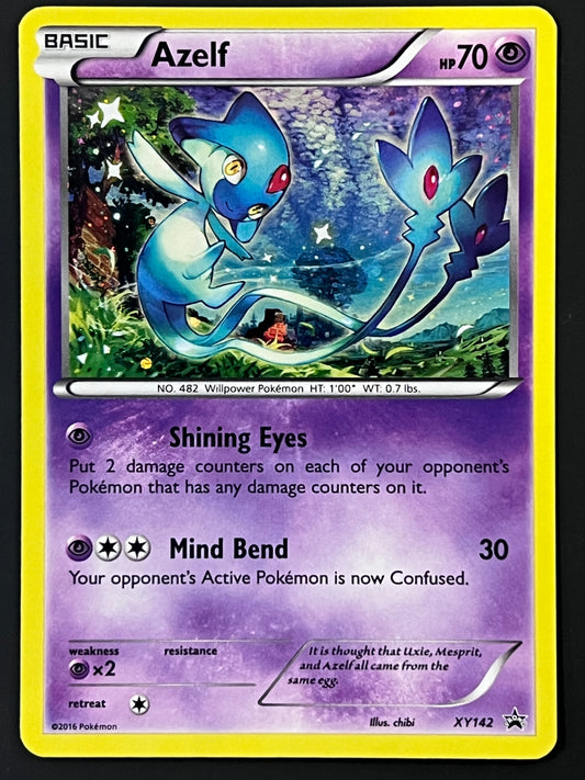 Azelf - XY142 Holo Promo Black Star