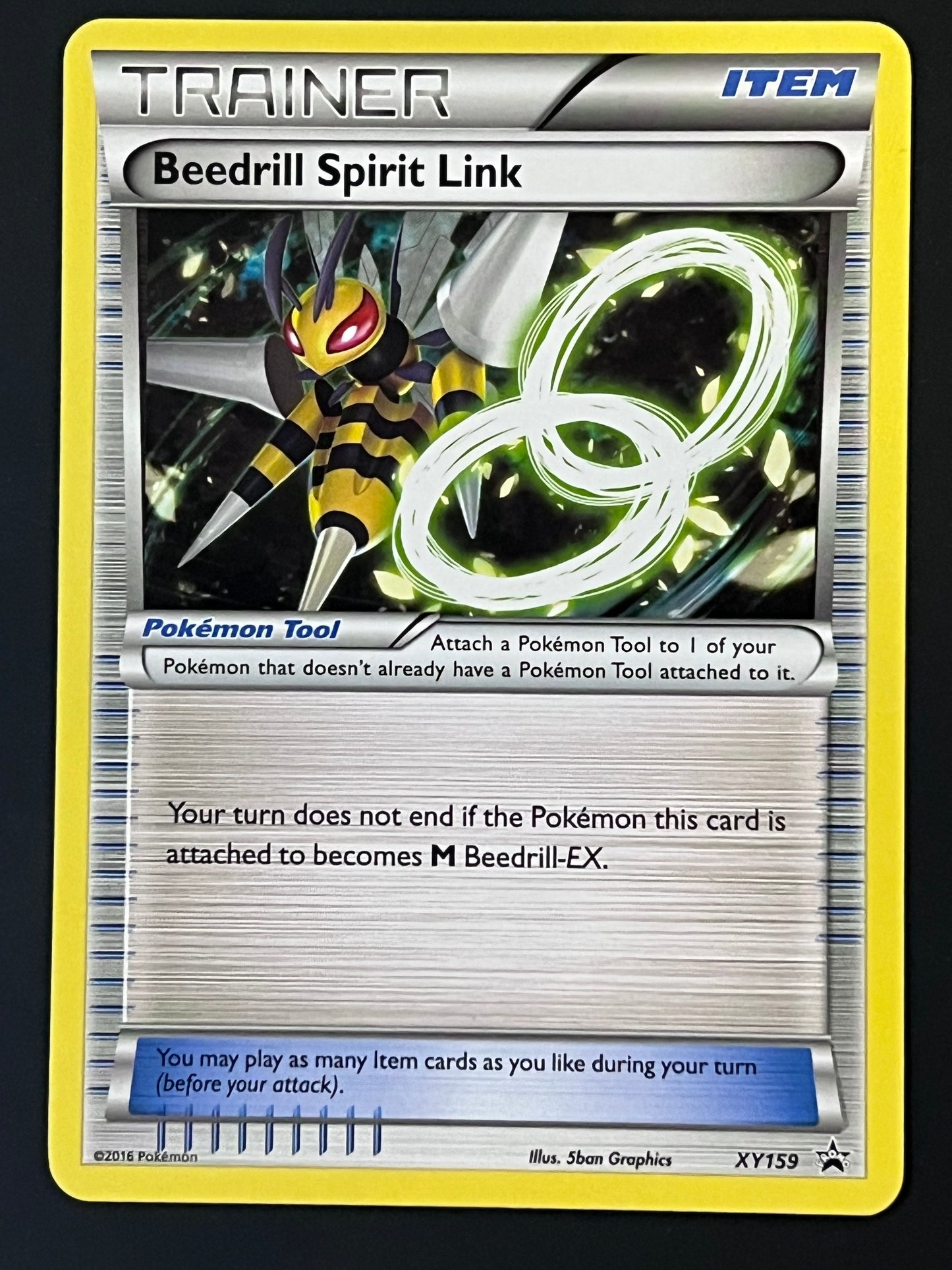 Beedrill Spirit Link - XY159 Holo Promo Black Star