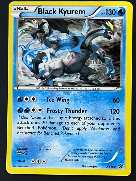 Black Kyurem - XY160 Holo Promo Black Star