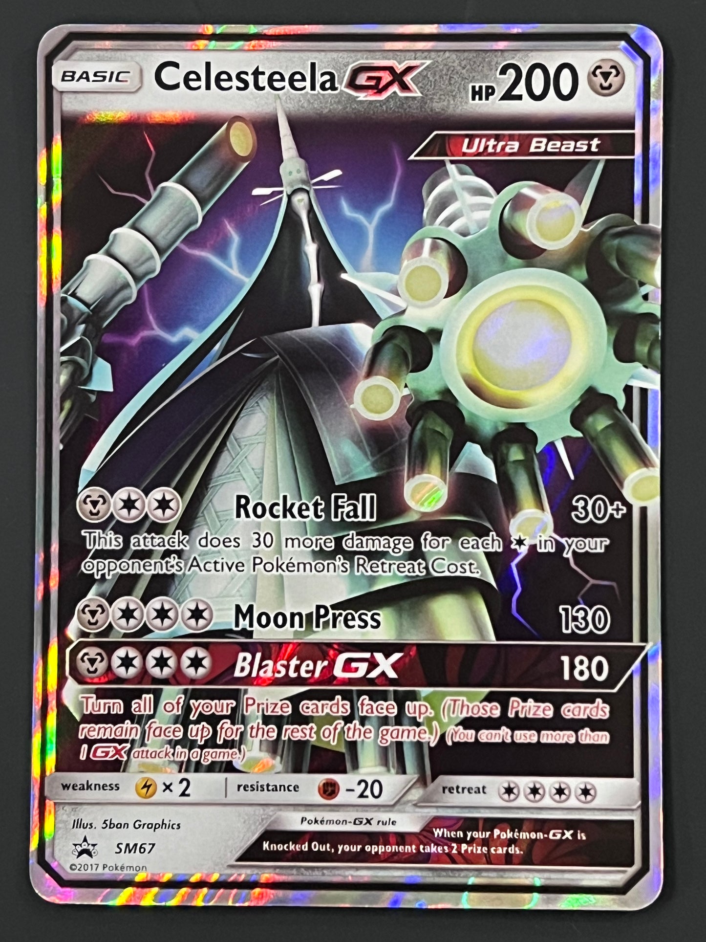 SM067 Celesteela Gx - Pokémon Black Star Promo