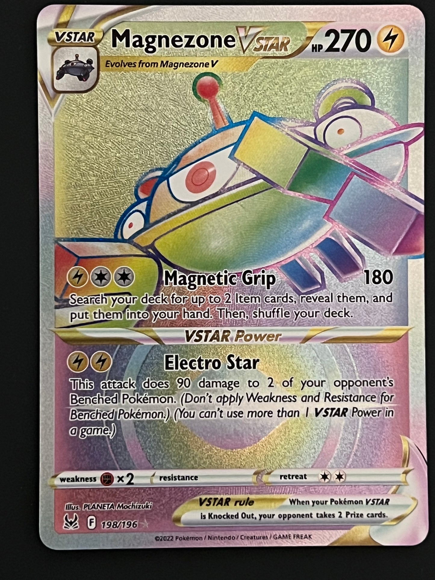 Magnezone VStar - 198/196 Lost Origin Rainbow Rare