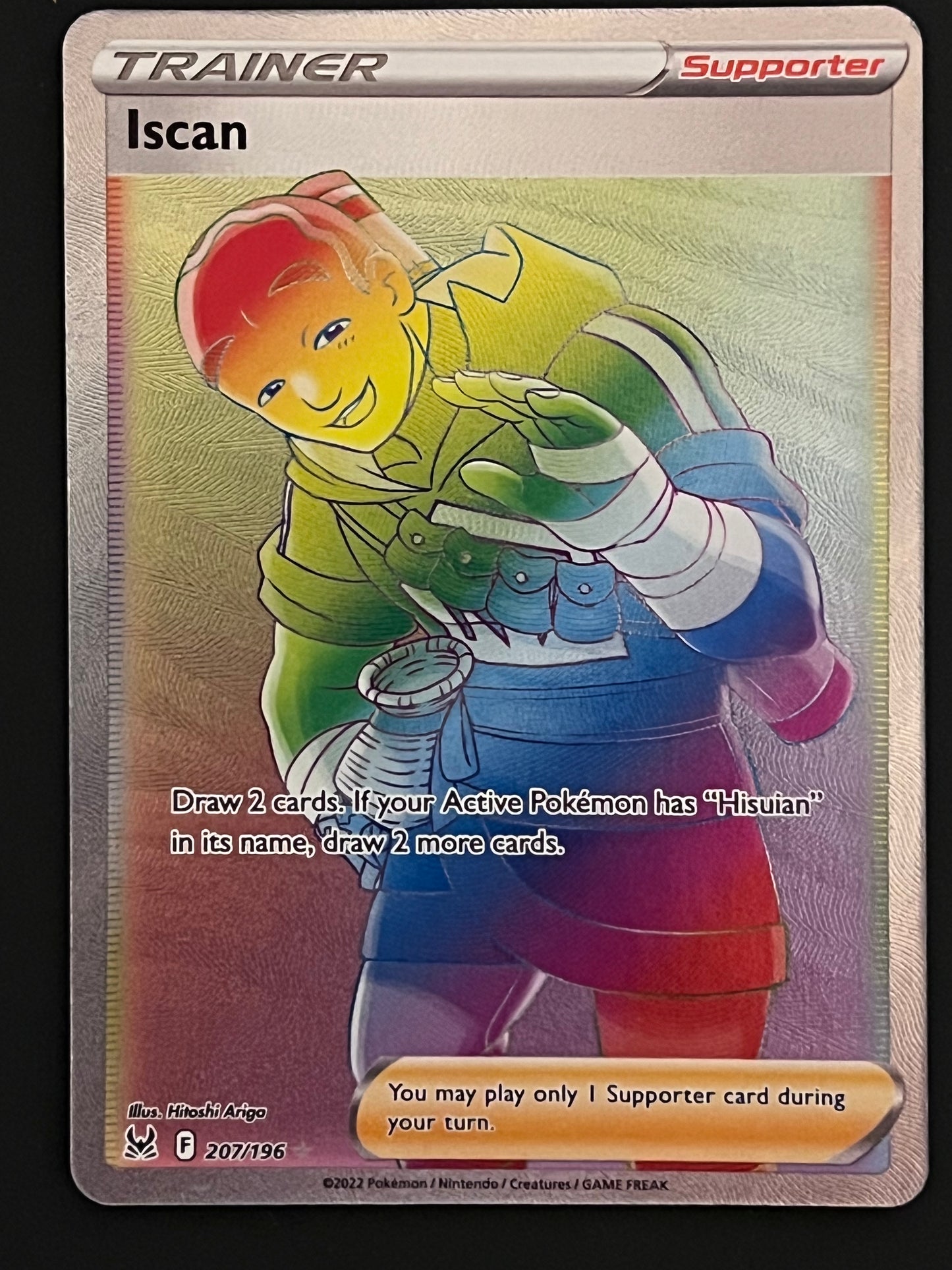 Iscan - 207/196 Lost Origin Rainbow Rare