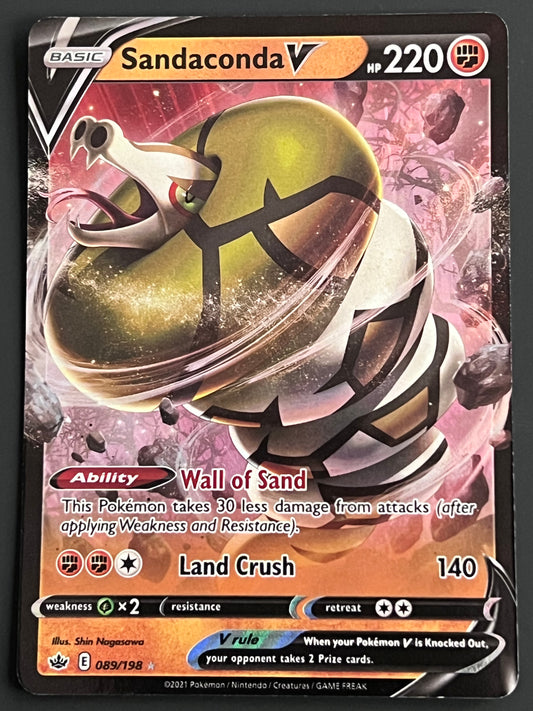 Sandaconda V - 089/198 Chilling Reign Rare Holo V