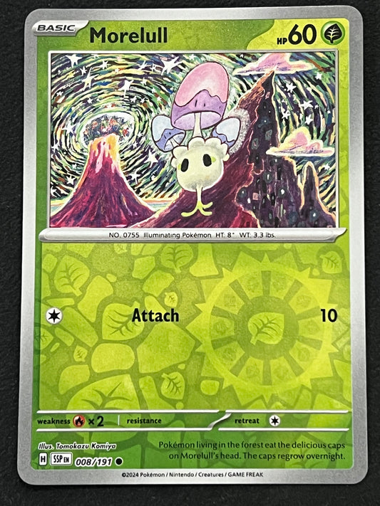 008/191 Morelull - Pokémon Surging Sparks Common Reverse