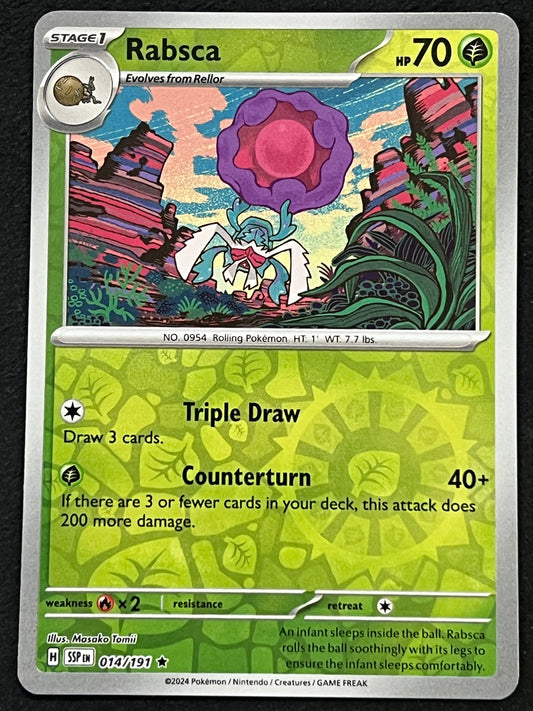 014/191 Rabsca - Pokémon Surging Sparks Rare Reverse