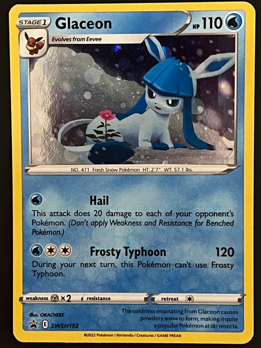 Glaceon - SWSH192 Holo Promo Black Star