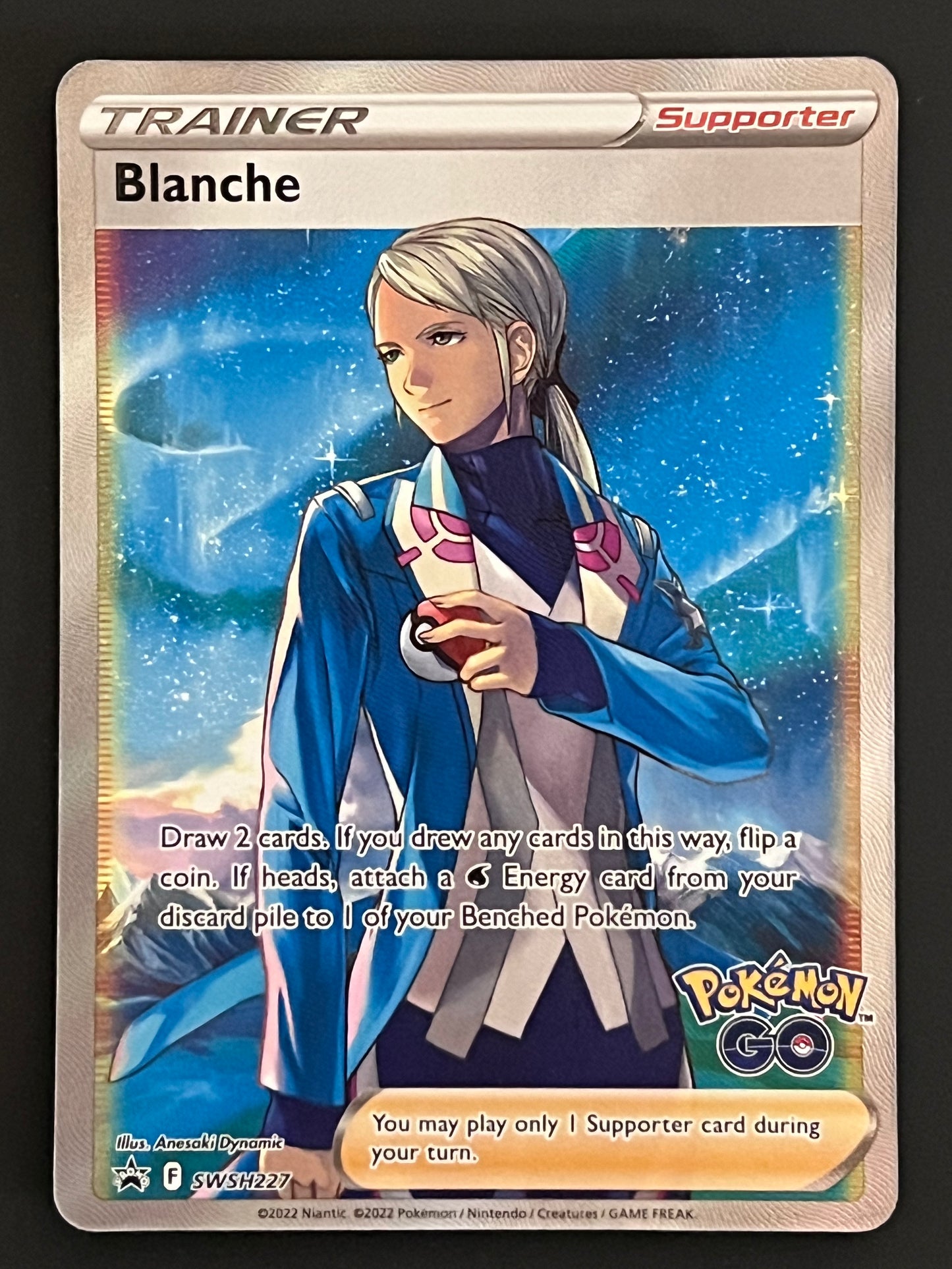 Blanche - SWSH227 Holo Promo Black Star