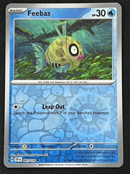 041/191 Feebas - Pokémon Surging Sparks Common Reverse