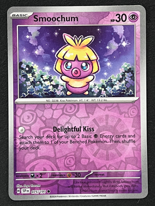 075/191 Smoochum - Pokémon Surging Sparks Common Reverse