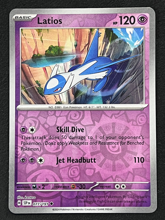 077/191 Latios - Pokémon Surging Sparks Uncommon Reverse