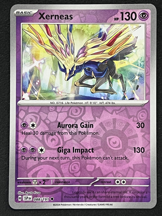 088/191 Xerneas - Pokémon Surging Sparks Uncommon Reverse