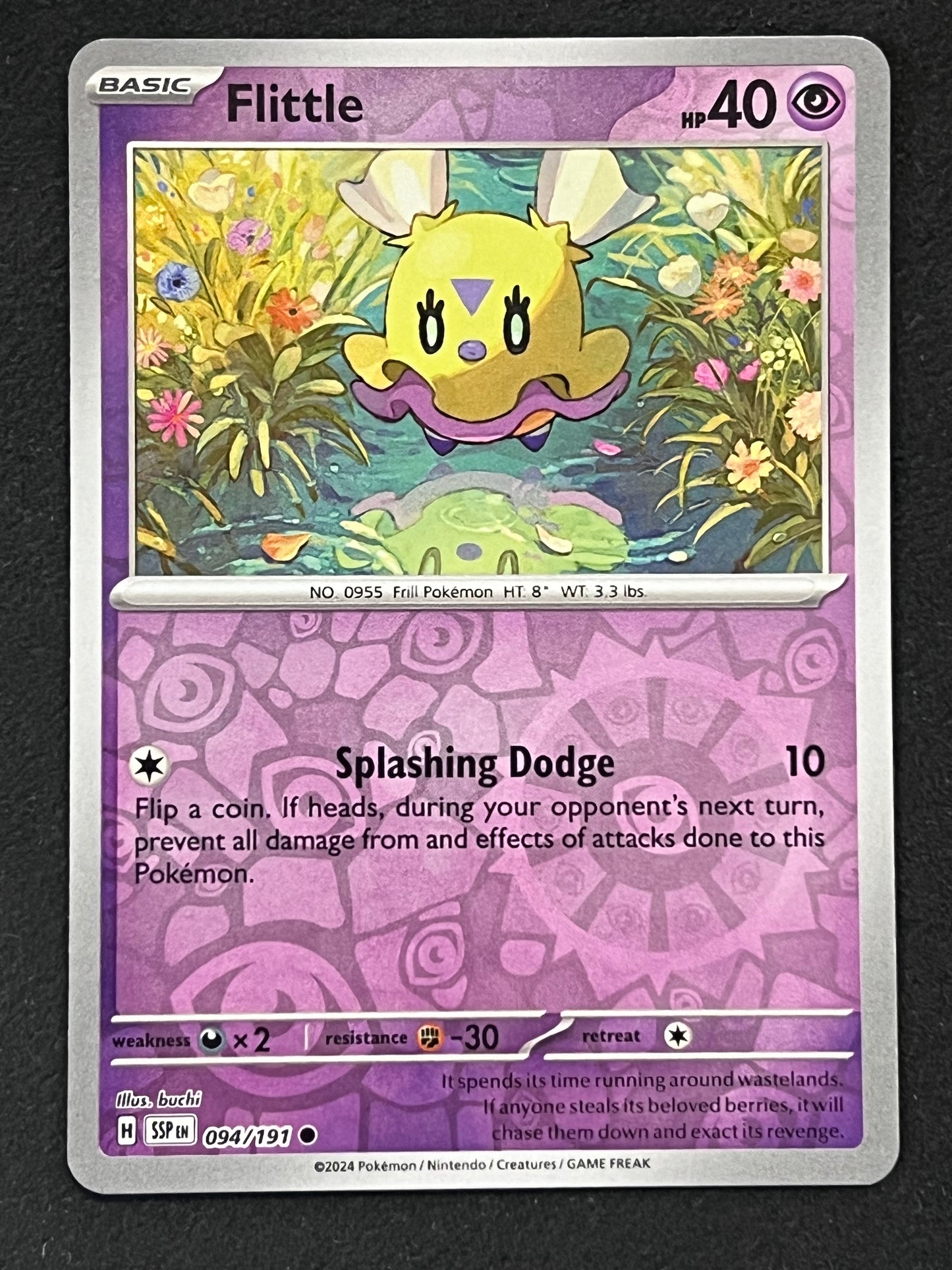 094/191 Flittle - Pokémon Surging Sparks Common Reverse