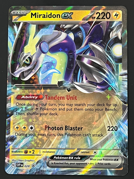 SVP028 Miraidon Ex - Black Star Promo