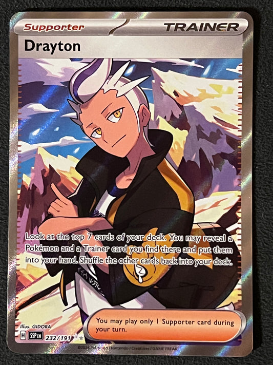 232/191 Drayton - Pokémon Surging Sparks Ultra Rare