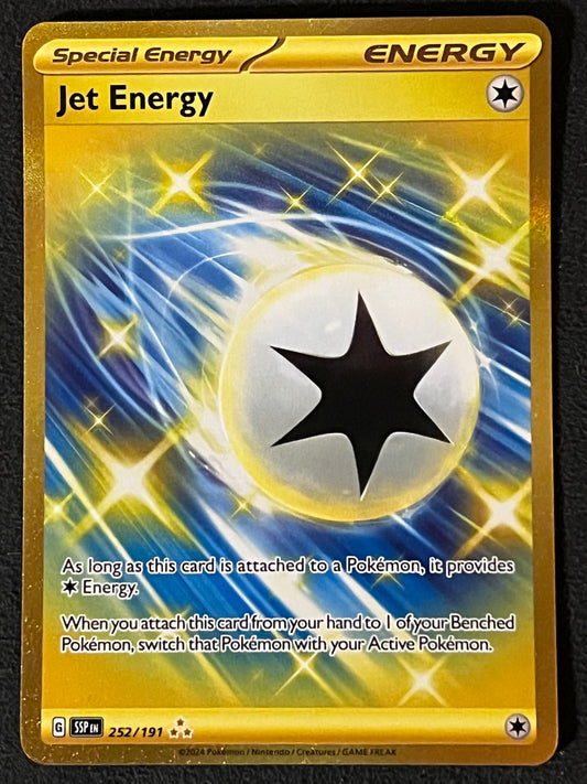 252/191 Jet Energy - Pokémon Surging Sparks Hyper Rare