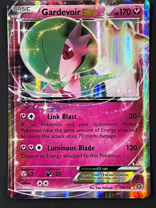 Gardevoir Ex - 78/114 Steam Siege Rare Holo Ex