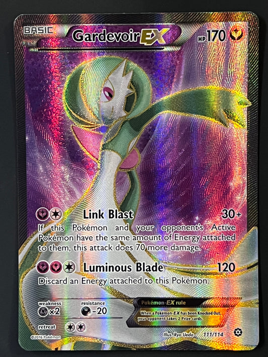 Gardevoir Ex - 111/114 Steam Siege Ultra Rare Full Art Holo Ex