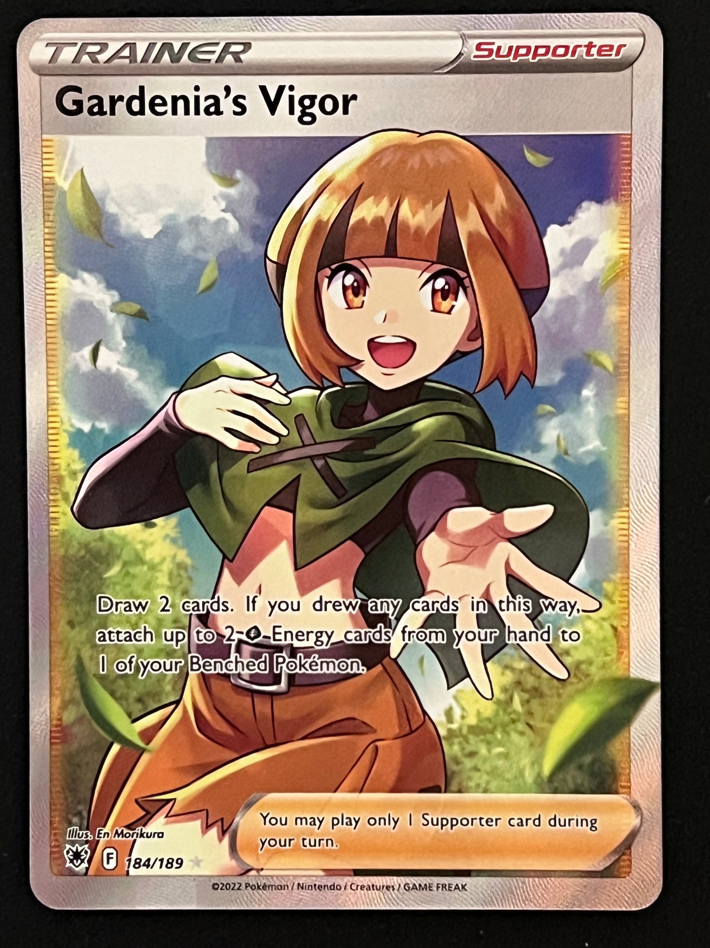 Gardenia’s Vigor - 184/189 Astral Radiance Rare Ultra Holo Trainer