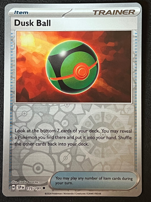 175/191 Dusk Ball - Pokémon Surging Sparks Uncommon Reverse