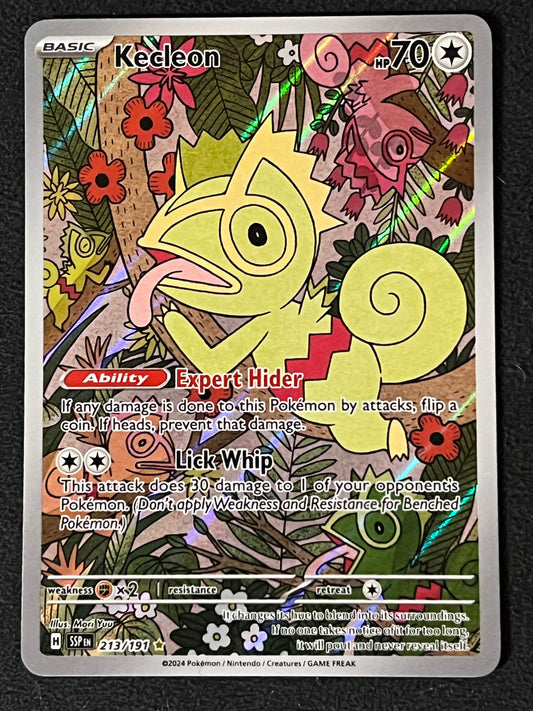 213/191 Kecleon - Pokémon Surging Sparks Illustration Rare