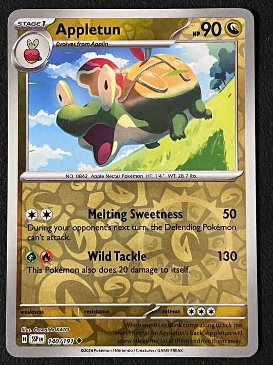 140/191 Appletun - Pokémon Surging Sparks Uncommon Reverse