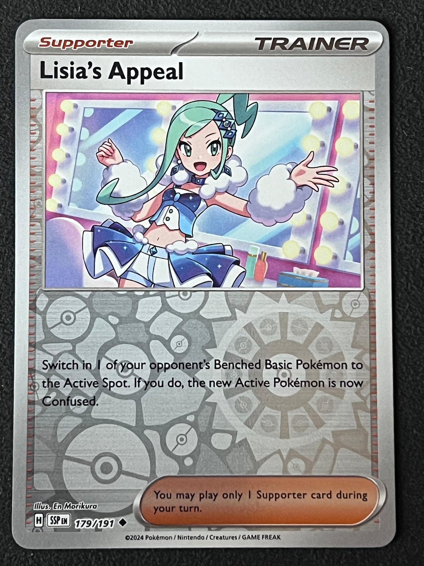 179/191 Lisia’s Appeal - Pokémon Surging Sparks Uncommon Reverse