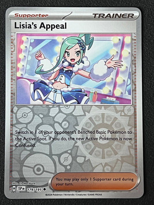 179/191 Lisia’s Appeal - Pokémon Surging Sparks Uncommon Reverse