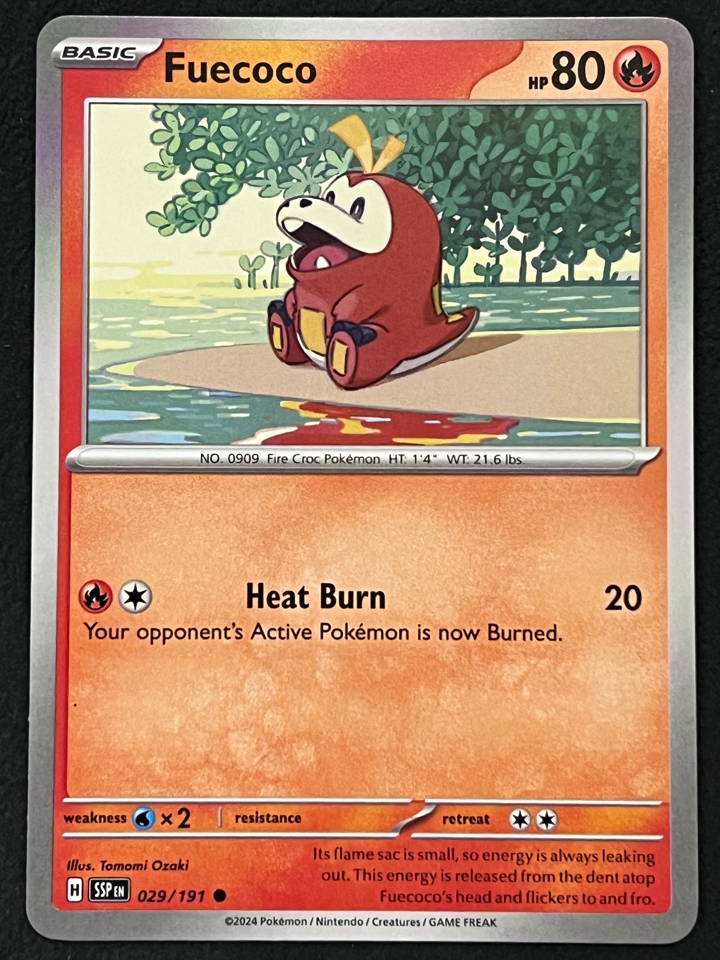 029/191 Fuecoco - Pokémon Surging Sparks Common