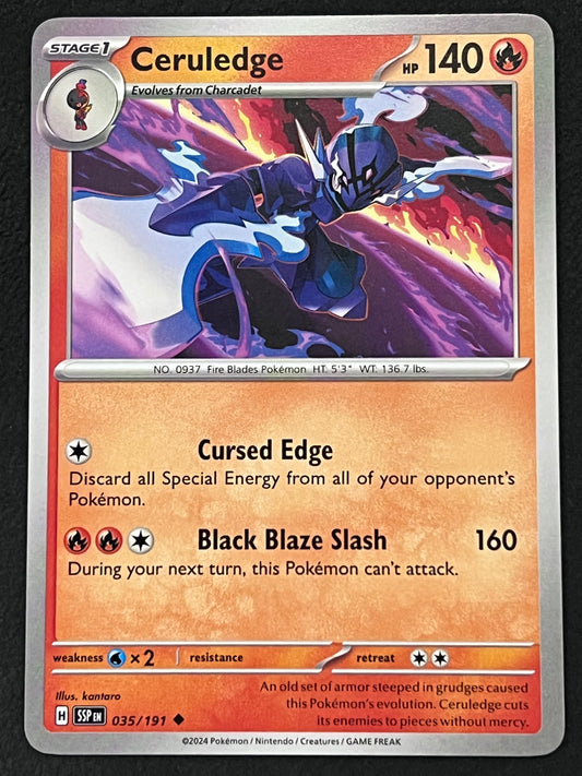 035/191 Ceruledge - Pokémon Surging Sparks Uncommon