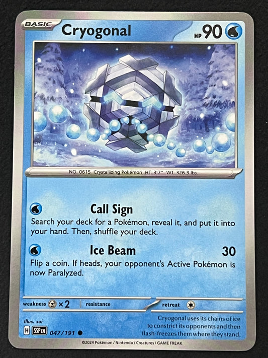 047/191 Cryogonal - Pokémon Surging Sparks Common