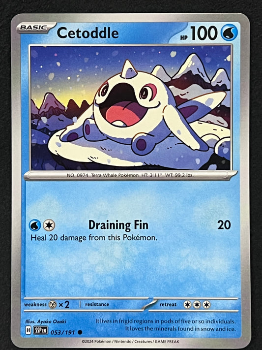 053/191 Cetoddle - Pokémon Surging Sparks Common