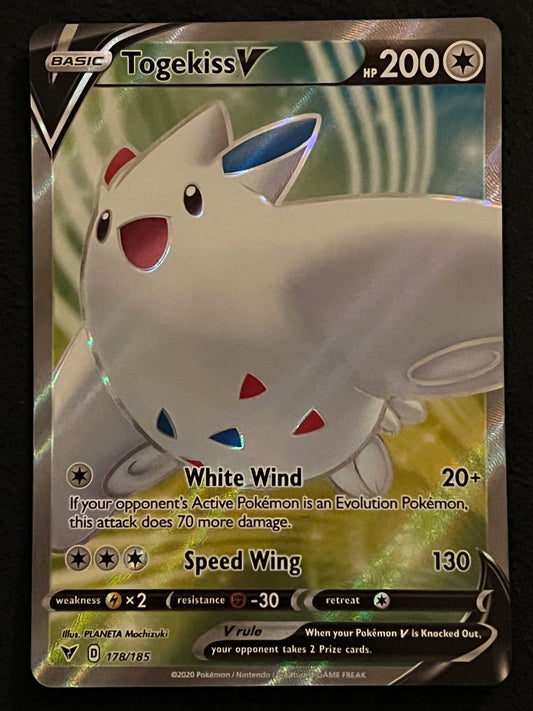 178/185 Togekiss V - Pokémon Vivid Voltage Full Art