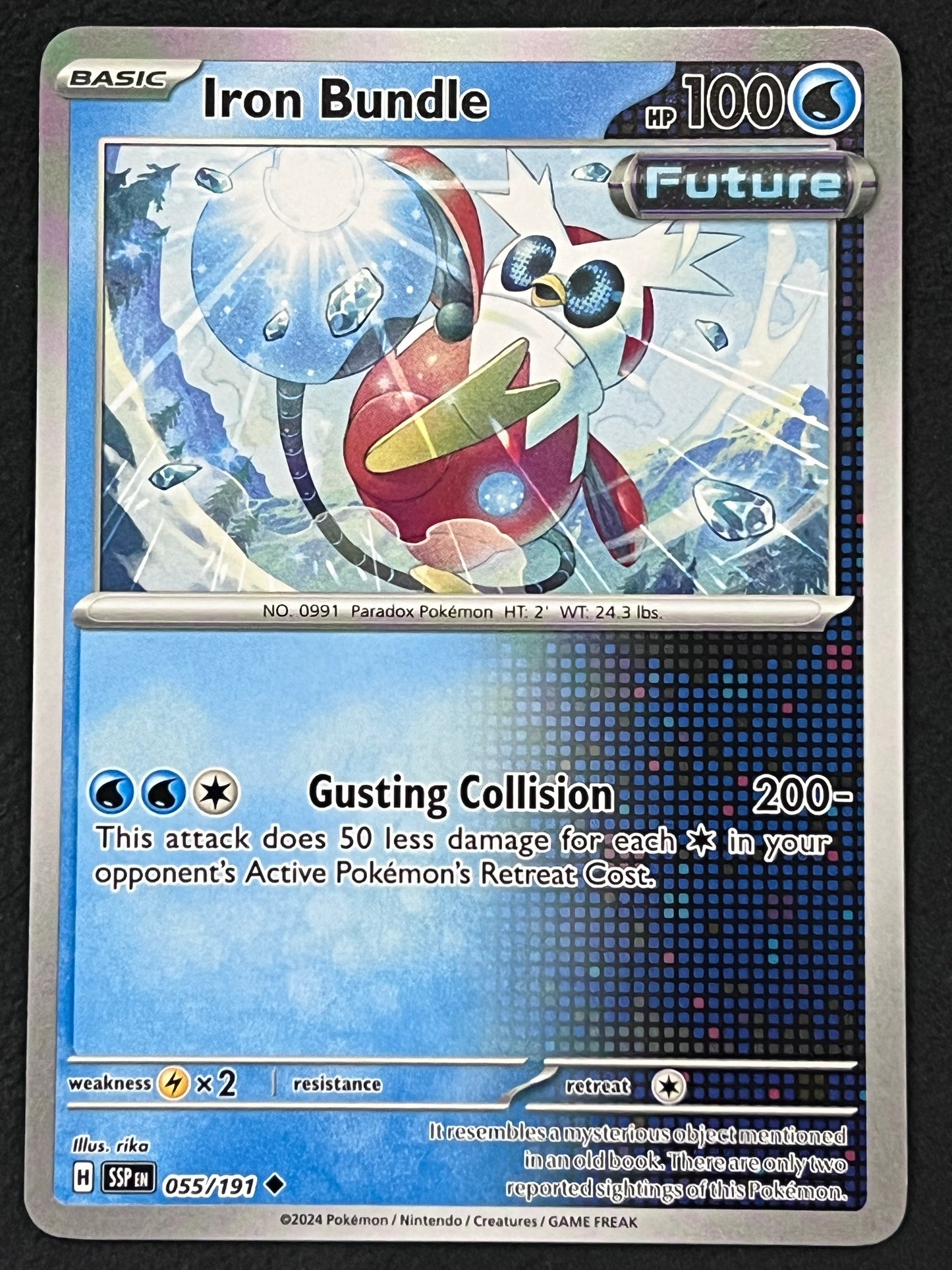 055/191 Iron Bundle - Pokémon Surging Sparks Uncommon