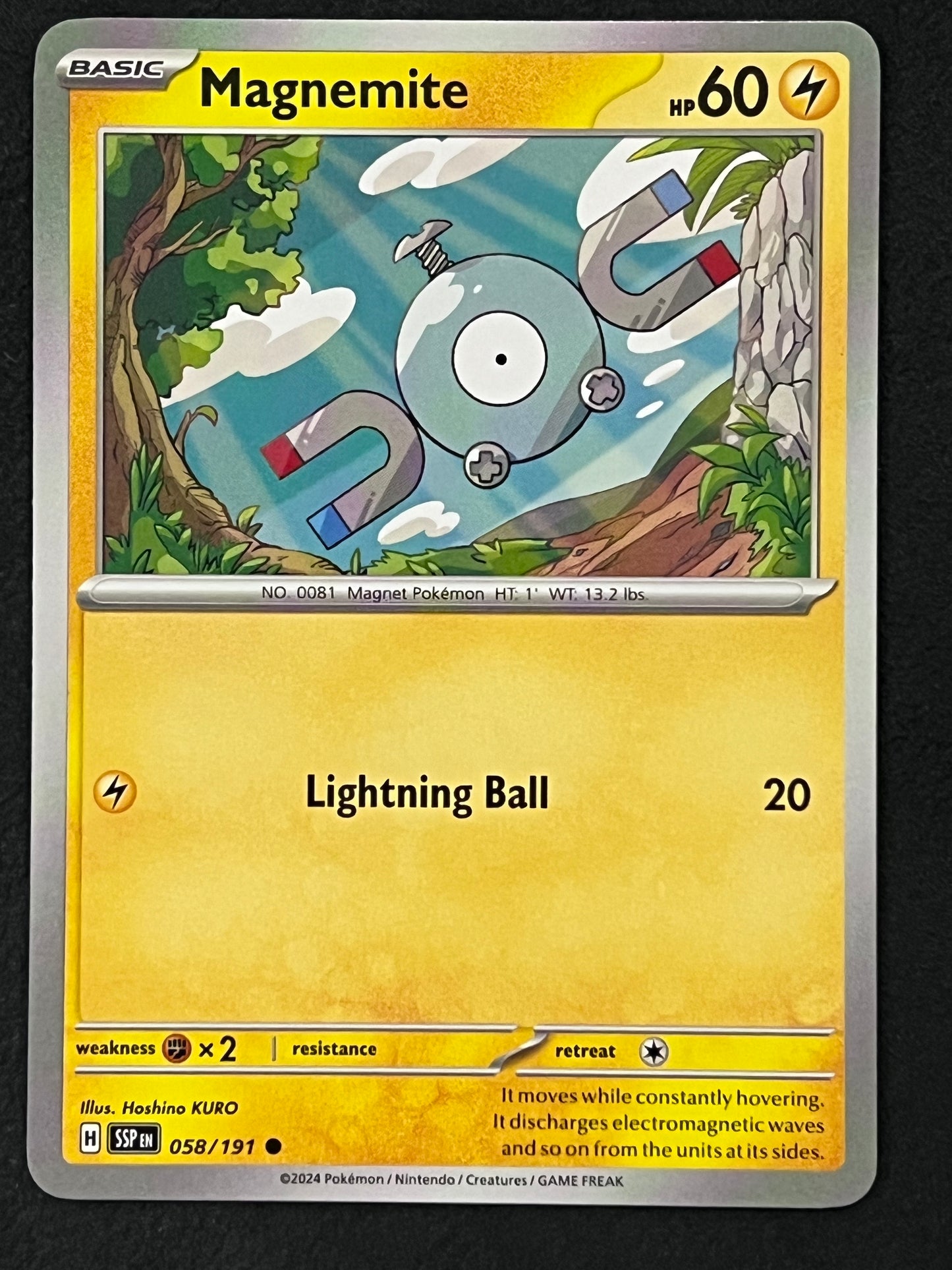 058/191 Magnemite - Pokémon Surging Sparks Common