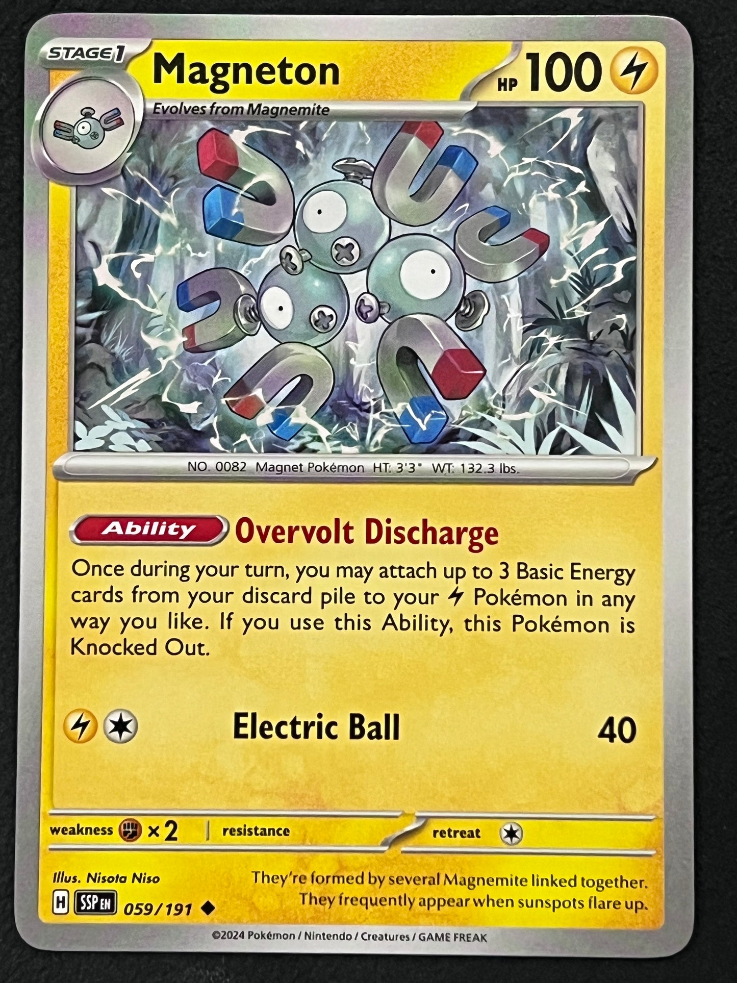 059/191 Magneton - Pokémon Surging Sparks Uncommon