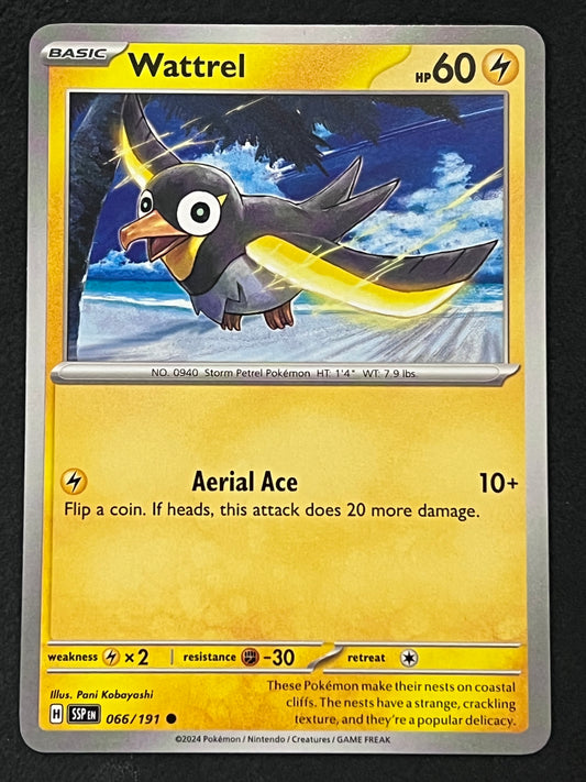 066/191 Wattrel - Pokémon Surging Sparks Common