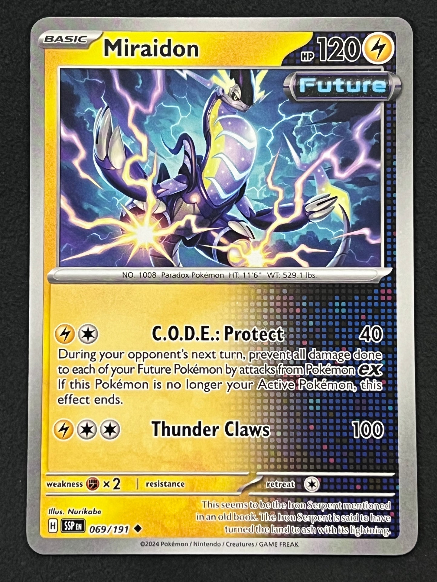 069/191 Miraidon - Pokémon Surging Sparks Uncommon