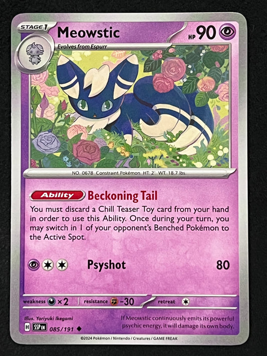 085/191 Meowstic - Pokémon Surging Sparks Uncommon