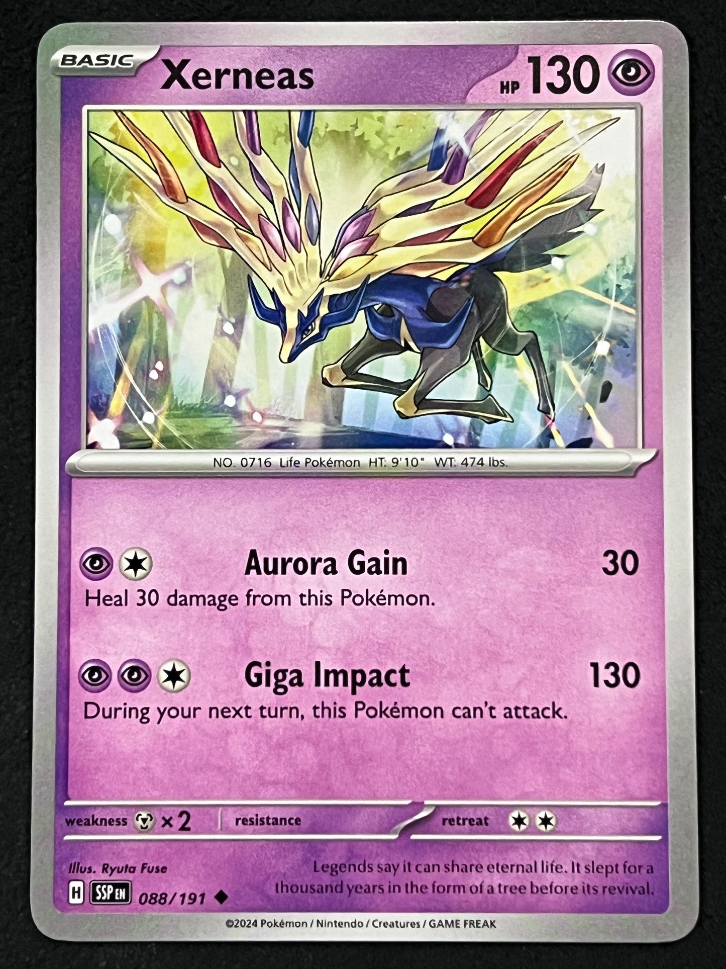 088/191 Xerneas - Pokémon Surging Sparks Uncommon